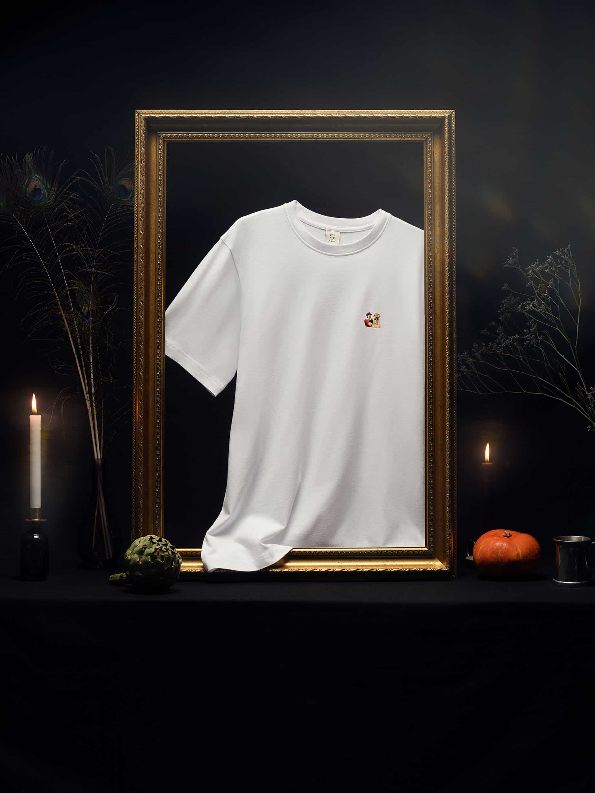 rijksmuseum brandingfotografie met een shirt in een stilleven