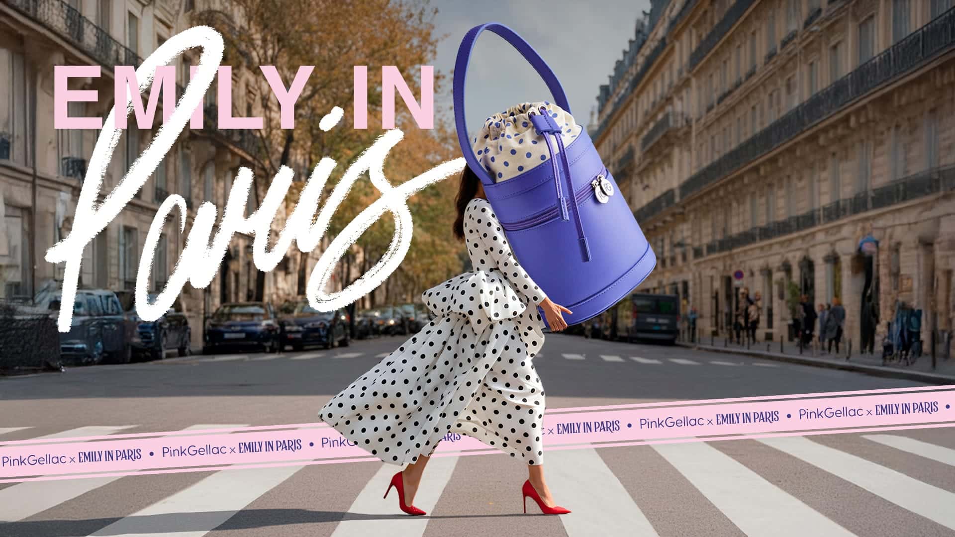 Emily in Paris lijn van Pink Gellac