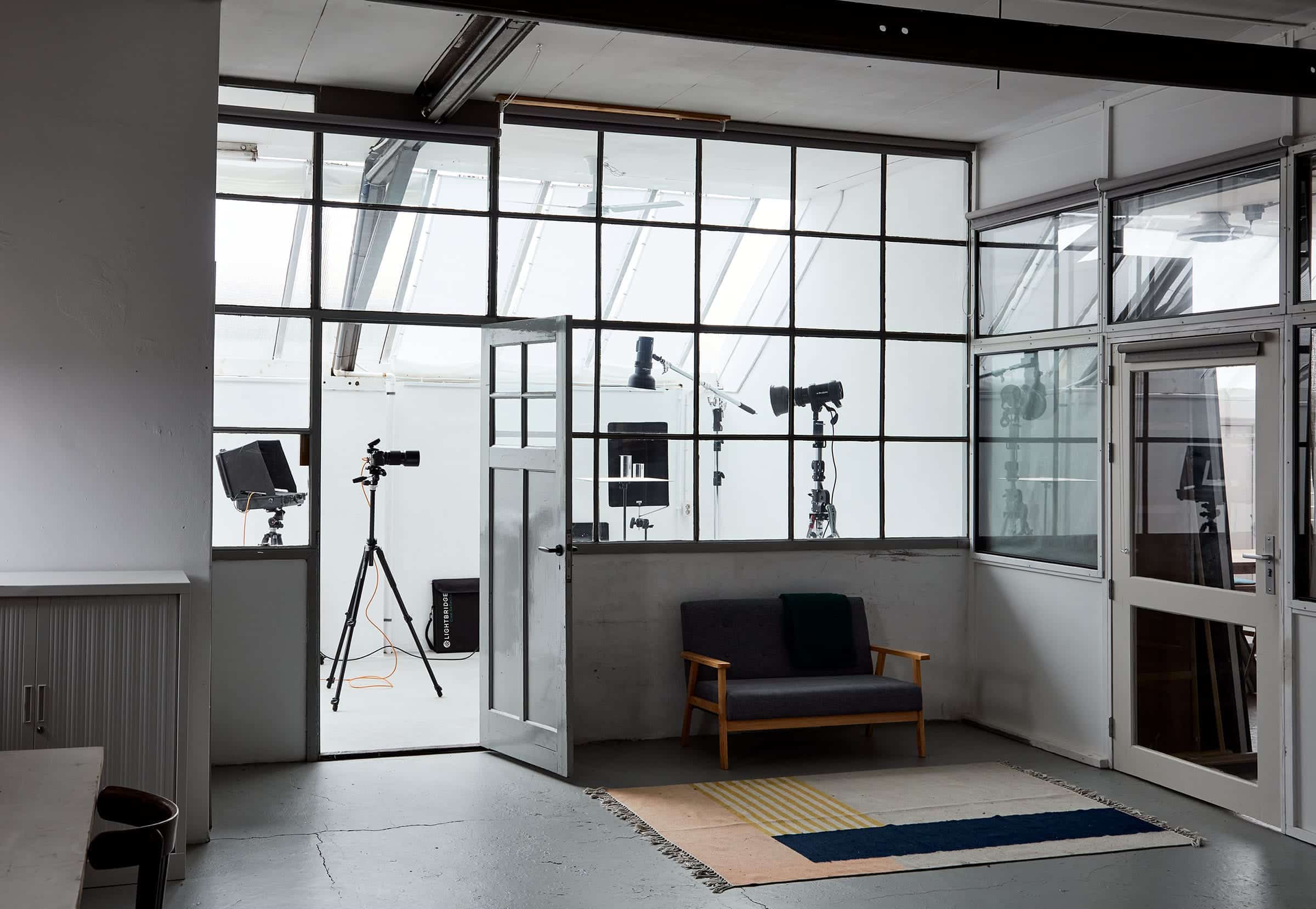 De fotostudio van Pim Leenen