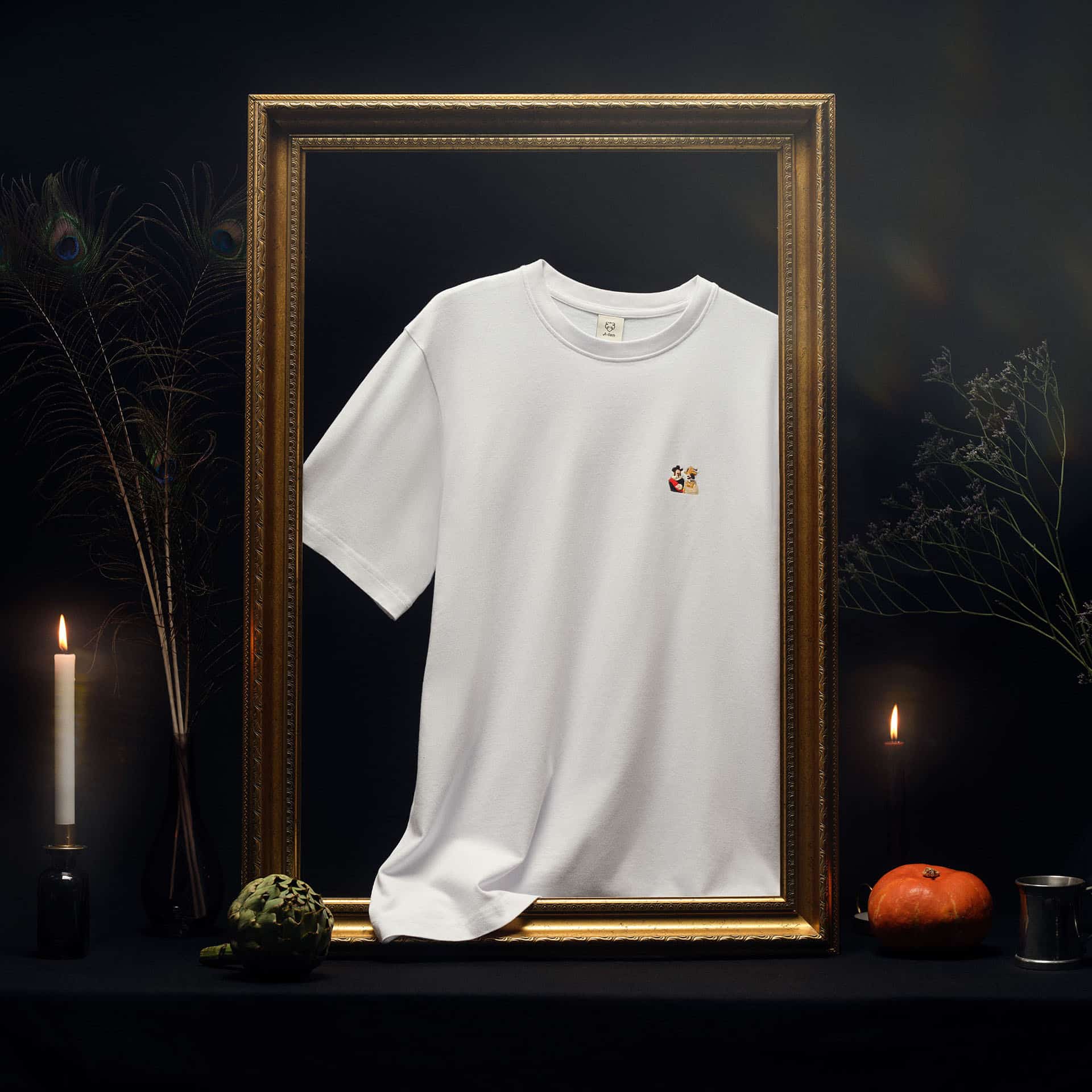 rijksmuseum brandingfotografie met een shirt in een stilleven